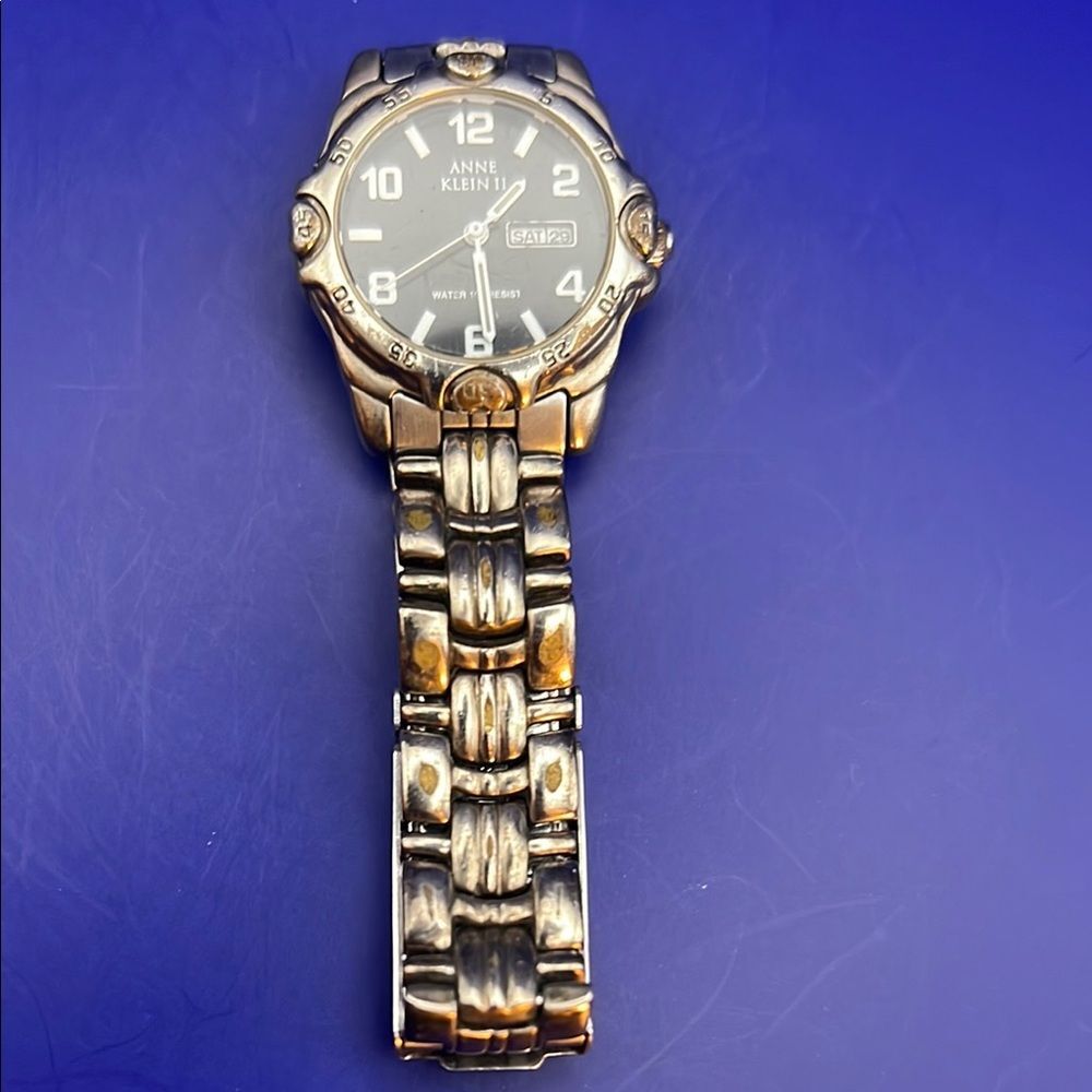 Anne Klein Black and Silver ladies 29 mm Watch